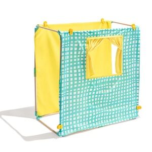 Kids Playhouse Tent - Yellow and Blue